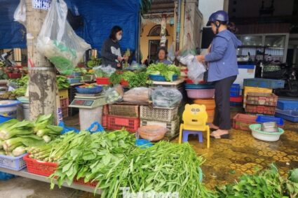 ‘Mấy hôm nay mua rau đắt hơn cá thịt’